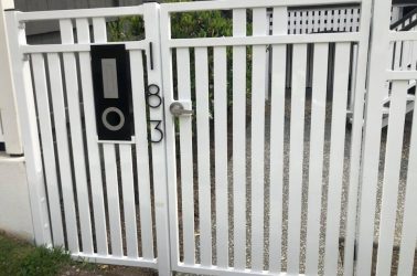 aluminium front fencing
